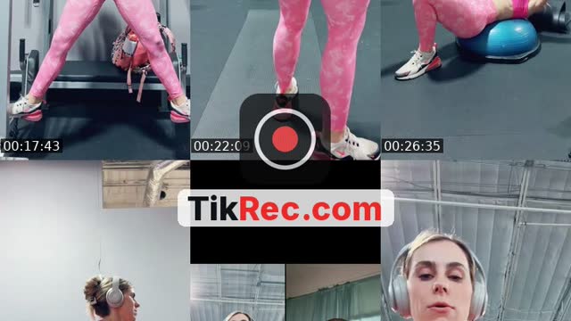TikTok live: Come Sweat 💦 by @alexthefitmom