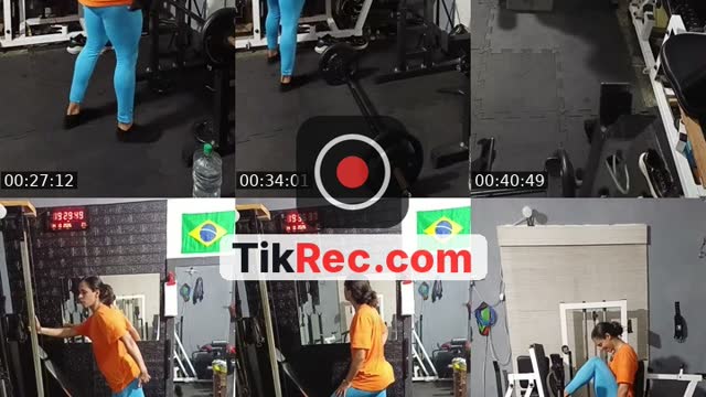 TikTok live: musculação em casa by @elianaferreira97639