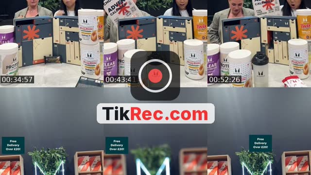 TikTok live: Krispy Kreme & Advent Calendar!! by @myprotein