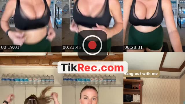TikTok live: Workout with me by @jenniferfountainhead