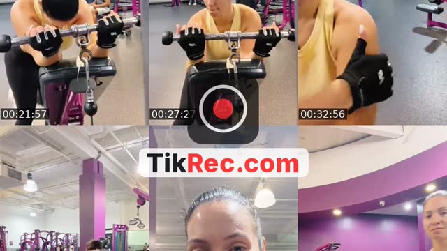 TikTok live: GYM !!! by @madileidydominguez
