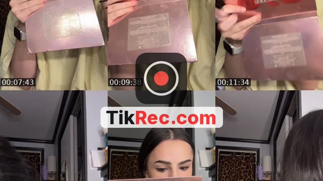 TikTok live: grwm by @giavanamariee