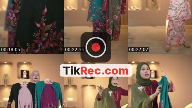 TikTok live: KURUNG SONGKET LAST STOCK! by @sunsetsclozettehq