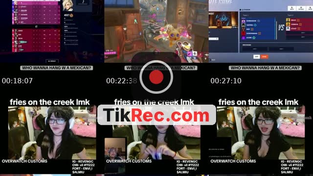 TikTok live: OW CUSTOMS TOP 500 CHAMP by @enviangel