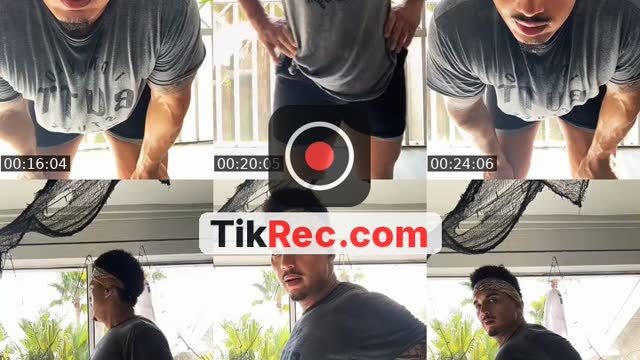 TikTok live: Workout w/ me by @biggzintl