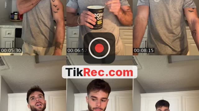 TikTok live: Hi by @dominicjjuliano