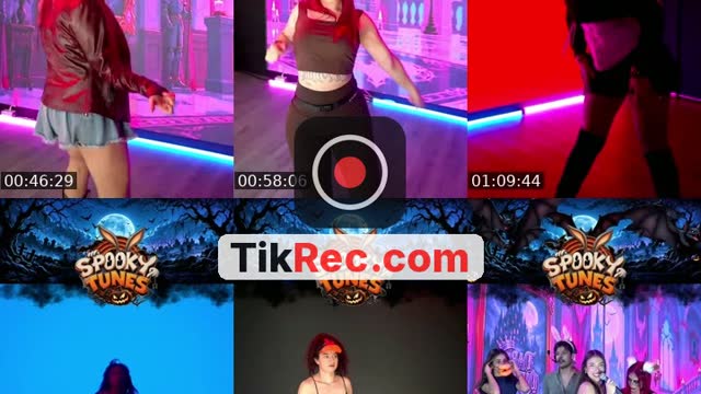 TikTok live: SPOOKY TUNES BY RAVA by @darkqueensmx