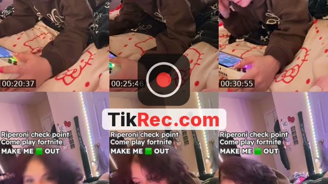 TikTok live: GRWM and play Fortnite by @luhr3d143