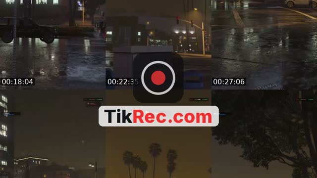 Indonesia TikTok live: gta + rain vibes by @rynxd19