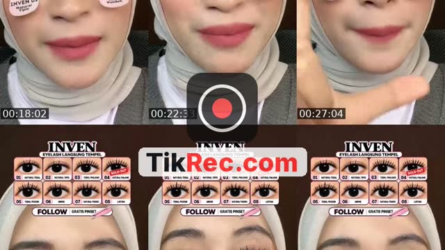 Indonesia TikTok live: Promo eyelash free pinset‼️ by @bybeautylash