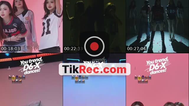 TikTok live: D6X HERE ! by @d6xlive