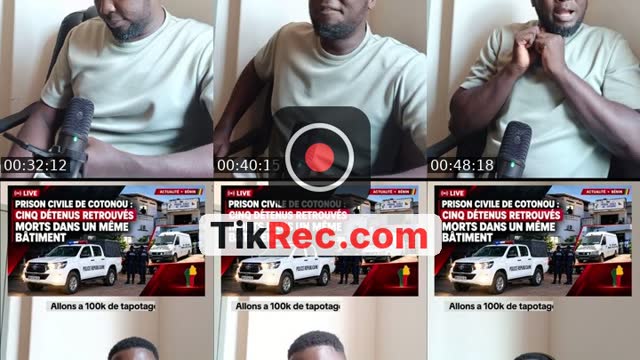 TikTok live: La justice beninoise by @mindjomin001
