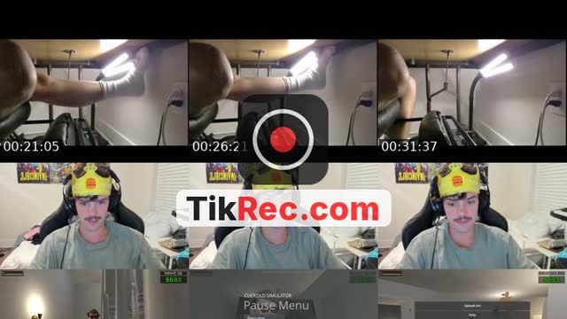 TikTok live: alpha male guru by @sokkachicken