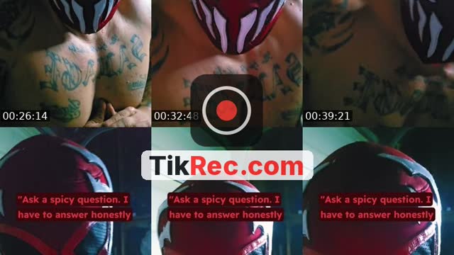 TikTok live: #masktok #bookish by @cali_fit_lucha