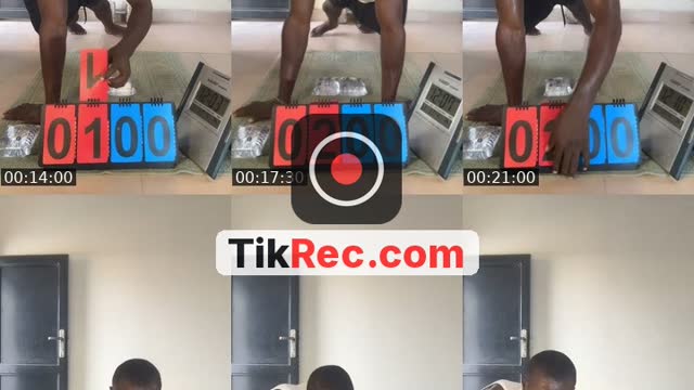 TikTok live: pushup athlete and Fit. Coach by @coach_demas.sb