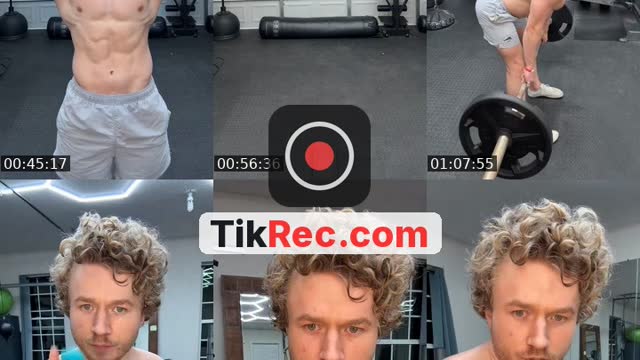TikTok live: Leg Day by @thebrandonolson