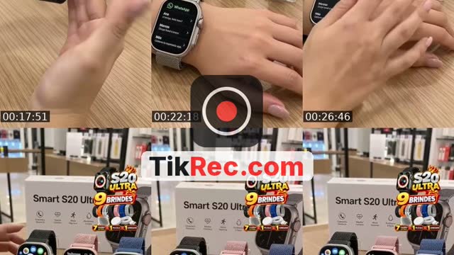 TikTok live: Relógio Inteligente by @cludio.garcia54