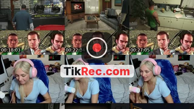 TikTok live: FIRST TIME PLAYING GTAV DAY 1 by @chelseayeaaa