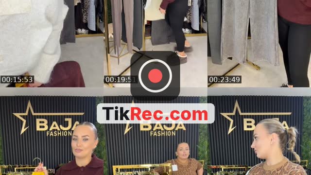 @bajafashionshop TikTok live