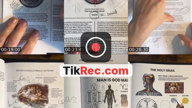 TikTok live: Occult knowledge. by @revivalofwisdom3