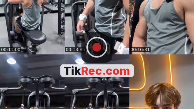 TikTok live: Gym In Dubai by @jacobedgey