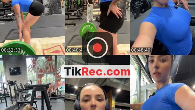 TikTok live: Leg day🤍  fitness QA by @itsamandafit