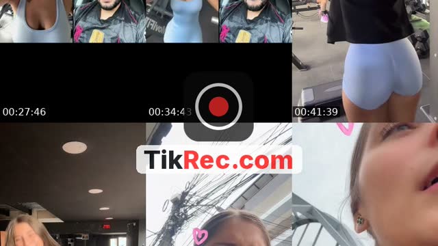 TikTok live: Gym🦋🩵 by @sofiramirez.15