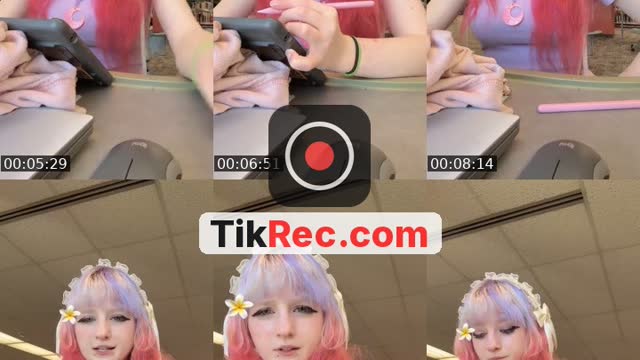 TikTok live: Homework and chat by @sweetcecebeet