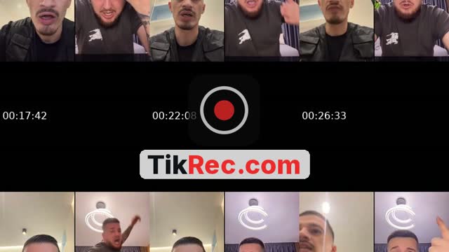 TikTok live: Kozak vs grecca  by @kozak.megalluks69