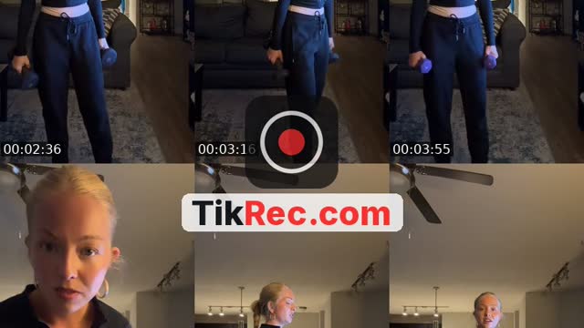 TikTok live: MUSIC OR PILATES?? by @kennedytaylorofficial