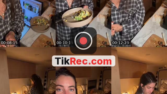 TikTok live: Van Life | let’s make dinner♥️🍷 by @livingwithsarah