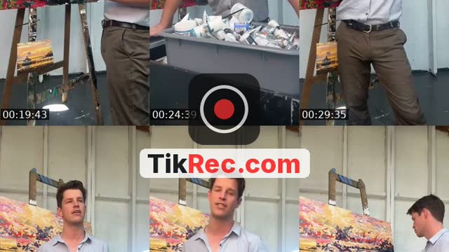 TikTok live: Art of Painting by @sebgowerart