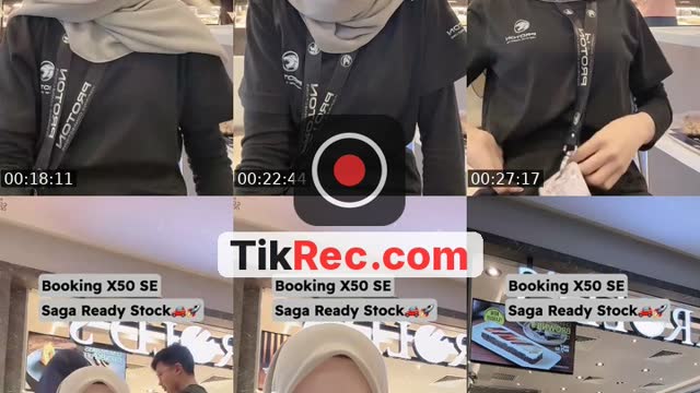 TikTok live: mai beli proton dgn bbycha 😘 by @protonbbycha.penang