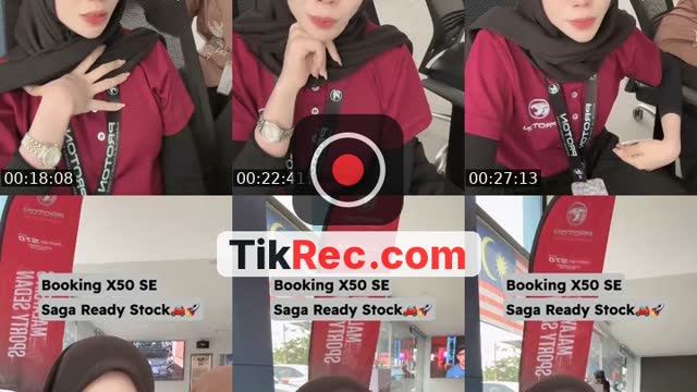 TikTok live: mai beli proton dgn bbycha 😘 by @protonbbycha.penang