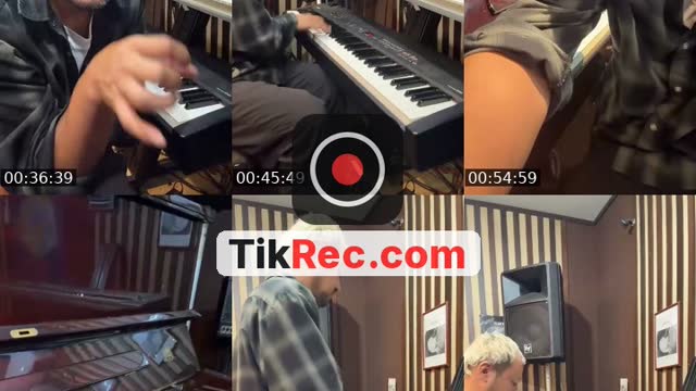 TikTok live: ライブ告知とシンセ遊び🎹 by @pj_hayato