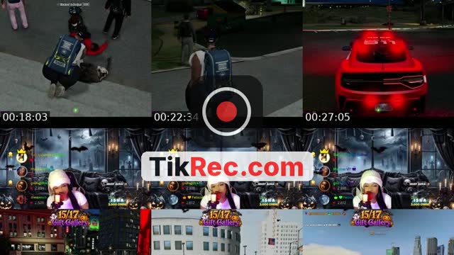 TikTok live: just a BLACK streamer by @oshegamez