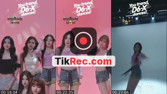 TikTok live: D6X HERE ! by @d6xlive