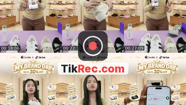 TikTok live: Corolla MY Sale X Zsiffa by @corollashoes.official.my