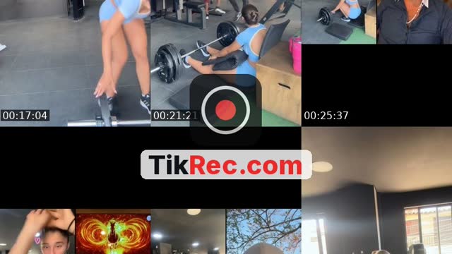 TikTok live: Gym🩵💪🏻 by @sofiramirez.15