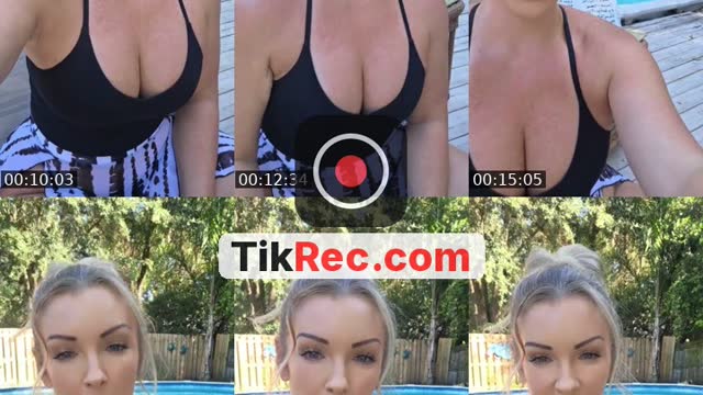 TikTok live: Malaea's Poolside LIVE💕 by @duvalbarbiedoll