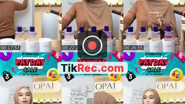 TikTok live: October Payday Sale 24-27 Oct by @opaifragrance