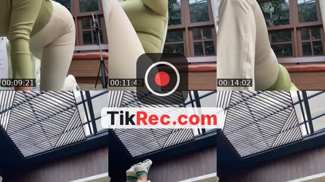 TikTok live: pilates by @kayiiiiiin