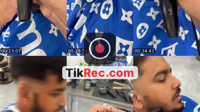TikTok live: Cutting hair by @mohmed_abo_adeb