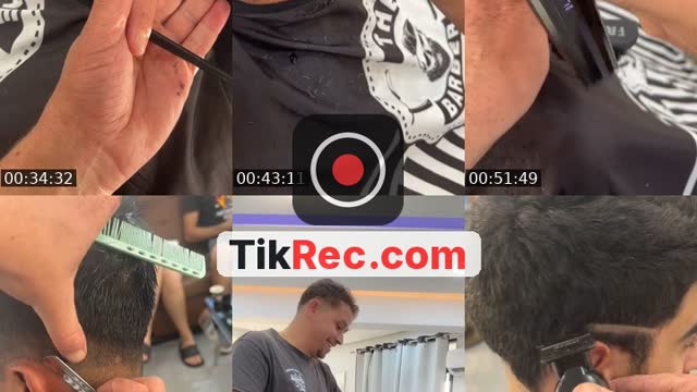 TikTok live: Cutting hair by @mohmed_abo_adeb