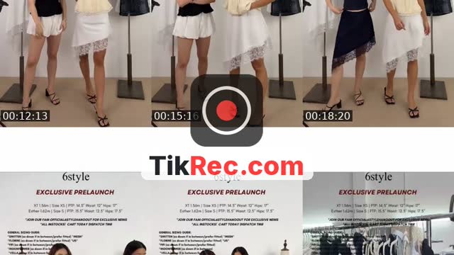United States TikTok live: FULL PRELAUNCH💕🔥 by @6style