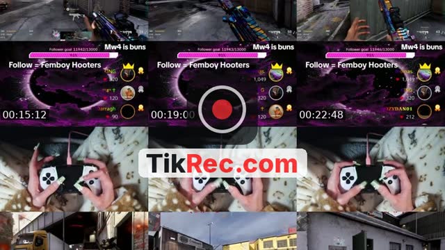 United States TikTok live: Mw19 chilling God Bless You by @vcherryszn
