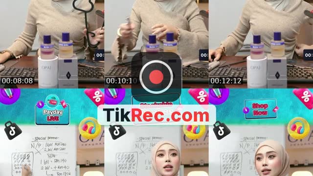 TikTok live: October Payday Sale 24-27 Oct by @opaifragrance